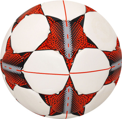 Lionbuzz Glider Cappuccino Football - Size: (Pack of 1, Red, White