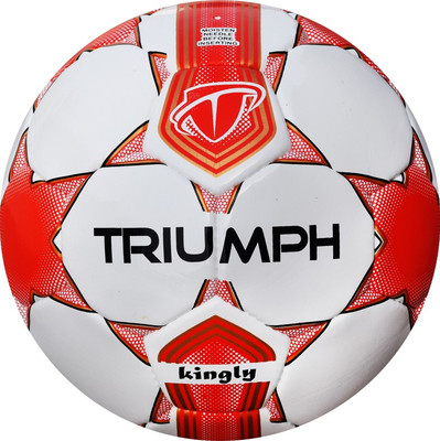 Triumph Kingly Football - Size: (Pack of 1, Red