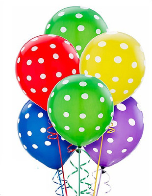 PartyballoonsHK Printed Multi Color Polka Dot ( Pack of 30) Balloon(Multicolor, Pack of 30)
PartyballoonsHK Printed Multi Color Polka Dot ( Pack of 30) Balloon(Multicolor, Pack of 30)