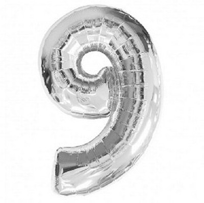 Anagram Printed 1375301 Balloon(Silver, Pack of 1)