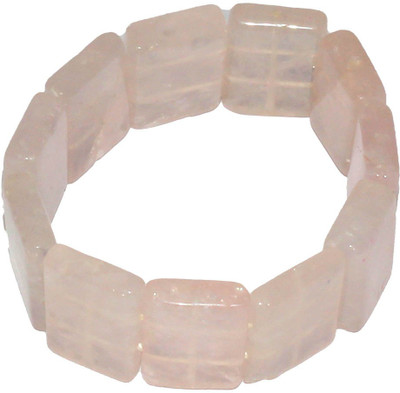 Satyamani Stone Quartz Bracelet, Pink