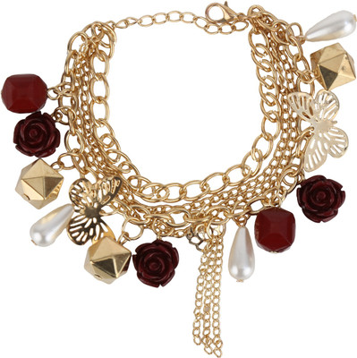 Riana Alloy Bracelet, Gold