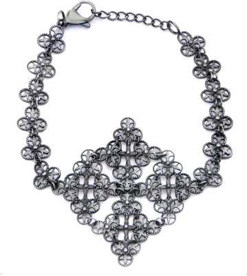 Inox Jewelry Stainless Steel Bracelet, Grey