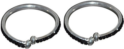 Kataria Jewellers Silver Silver Bangle Set(Pack of 2)