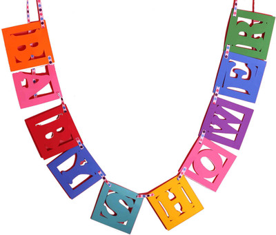 Funcart Funcart colorful baby shower Alphabet hanging banner Banner(4 ft, Pack of 1)
Funcart Funcart colorful baby shower Alphabet hanging banner Banner(4 ft, Pack of 1)
