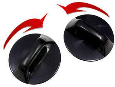 Mor Sporting Extreem Bar Rotating Push-up Bar(Black)