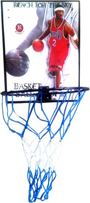 Raisco Wall Kids Basketball Ring(6 Basketball Size With Net)