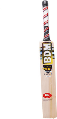 BDM Super Test 2000 Kashmir Willow Cricket Bat(1200-1250 g