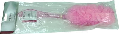 Vega Luxury Bristle Bath Brush (Pink)