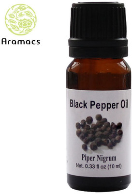 Aramacs Black Pepper Essential Oil - Pure and Natural(10 ml) 
Aramacs Black Pepper Essential Oil - Pure and Natural(10 ml)