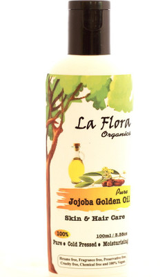La Flora Organics Pure Jojoba Golden Oil-skin & hair care(100 ml)