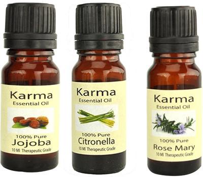 Karma Set of 3, 100% Pure Therapeutic Essential Oils Rose marry,Jojoba,Citronella 10ml aroma oils Be the first to review this item(30 ml)
Karma Set of 3, 100% Pure Therapeutic Essential Oils Rose marry,Jojoba,Citronella 10ml aroma oils Be the first to review this item(30 ml)