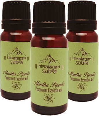 Himalayan Sutra Peppermint Essential Oil -Therapeutic Grade Pack of 3(30 ml)
