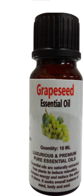 Gardens Of Aroma Pure Premium Organic Natural High Quality Grapeseed Essential Oil(10 ml)
Gardens Of Aroma Pure Premium Organic Natural High Quality Grapeseed Essential Oil(10 ml)