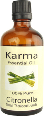 Karmakara 100% pure Therapeutic Grade undiluted essential oils in 100 ml Bottles-Cittronella oil(100 ml)
Karmakara 100% pure Therapeutic Grade undiluted essential oils in 100 ml Bottles-Cittronella oil(100 ml)
