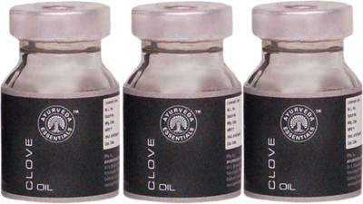 Ayurveda Essentials 100% Pure Clove Oil - 3 Packs Offer(15 ml)