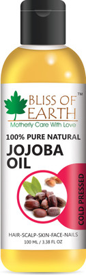 Bliss of Earth 100% Pure Jojoba Oil Coldpressed(100 ml)