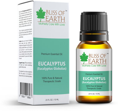 Bliss of Earth Premium EUCALYPTUS (Eucalyptus Globulus) Essential Oil 10ML, 100% Pure & Natural Therapeutic Grade(10 ml)
Bliss of Earth Premium EUCALYPTUS (Eucalyptus Globulus) Essential Oil 10ML, 100% Pure & Natural Therapeutic Grade(10 ml)