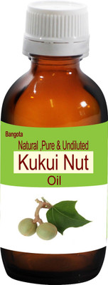 Bangota Kukui Nut Oil - Natural, Pure & Undiluted -30 ml(30 ml)