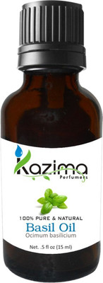 Kazima Pure Basil Oil - Muscle Pain Relief(15 ml)