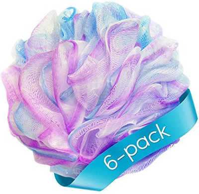 A¡ la paix Loofah Bath Sponge set of 6 colors (50 gram each)-Large Mesh Exfoliating Shower Pouf
A¡ la paix Loofah Bath Sponge set of 6 colors (50 gram each)-Large Mesh Exfoliating Shower Pouf