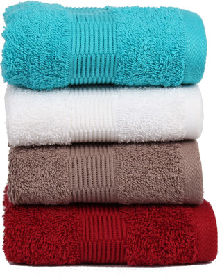 Casa Copenhagen Cotton 450 GSM Hand Towel(Pack of 4, Multicolor), Blue;brown;red;white
Casa Copenhagen Cotton 450 GSM Hand Towel(Pack of 4, Multicolor), Blue;brown;red;white