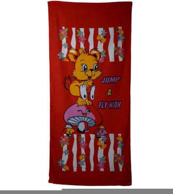 Solly Cotton 280 GSM Bath Towel(Red)