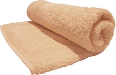 Attractive Homes Cotton 400 GSM Bath Towel(Beige)