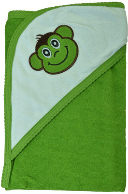 Quick Dry Terry 2400 GSM Bath Towel(Green), Leaf green