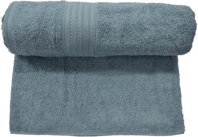 Bombay Dyeing Cotton 600 GSM Bath Towel(Grey)