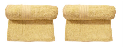 Bombay Dyeing Cotton 600 GSM Bath Towel Set(Pack of 2, Brown)
