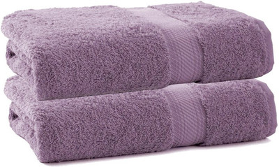 Juvenile Cotton 2400 GSM Bath Towel Set(Pack of 2, Purple)