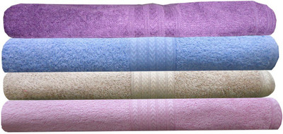 India Furnish Cotton 450 GSM Bath Towel(Pack of 4, Purple, Blue, Beige, Pink), Baby pink;biscuit;purple;sky blue
India Furnish Cotton 450 GSM Bath Towel(Pack of 4, Purple, Blue, Beige, Pink), Baby pink;biscuit;purple;sky blue