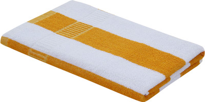 Zesture Cotton 310 GSM Bath Towel(Yellow)