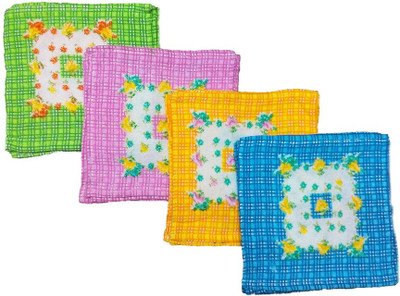 Mikado Cotton GSM Face Towel(Pack of 12, Multicolor)