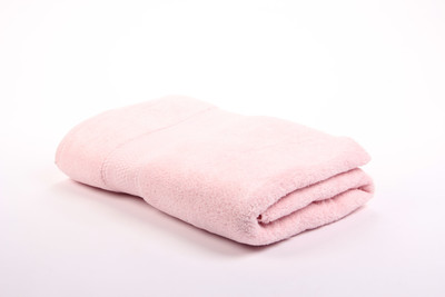 Bombay Dyeing Cotton GSM Bath Towel(Pink)