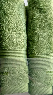 Trendy Home Cotton 300 GSM Hand, Face Towel Set(Pack of 4, Green)