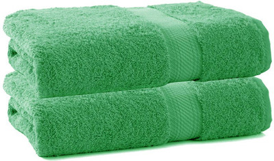 Juvenile Cotton Towel Set(Pack of 2, Green)