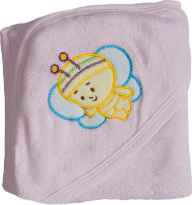 Baby Care Cotton 2400 GSM Bath Towel(Pink)