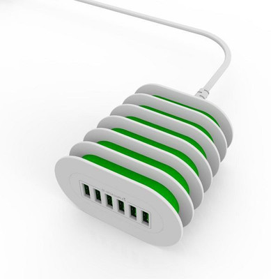 Pinglo 7A 6 USB Power Adapter Ports Portable Home Travel Station Dock (White) Mobile Charger(White)
Pinglo 7A 6 USB Power Adapter Ports Portable Home Travel Station Dock (White) Mobile Charger(White)
