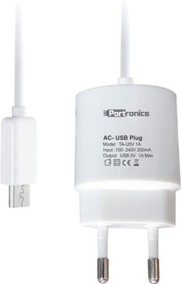 Portronics POR 326 Mobile Charger(White)