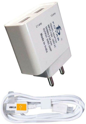 Foyab 2A Fast Charger with Charge & Sync USB Cable (White) Mobile Charger(White)
Foyab 2A Fast Charger with Charge & Sync USB Cable (White) Mobile Charger(White)