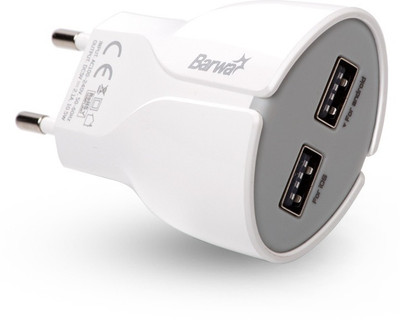 Barwa BHC1002 (Android) Mobile Charger(White: Grey)