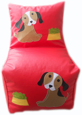 Kidzbash Medium Bean Chair Cover (Without Beans)(Red)