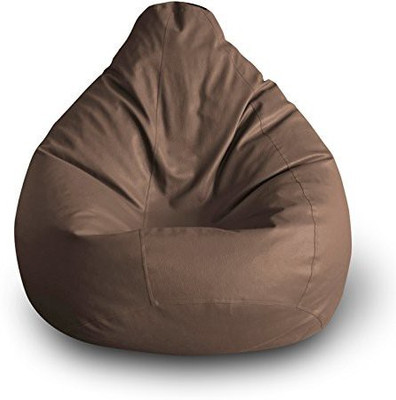Rooliums XXXL Bean Bag Cover (Without Beans)(Brown)