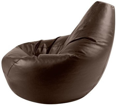 Ds Fashion Large Bean Bag Cover (Without Beans)(Brown)