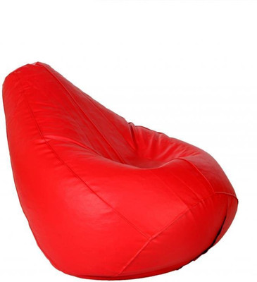 Bear Teddy XXL Bean Bag Cover (Without Beans)(Red)