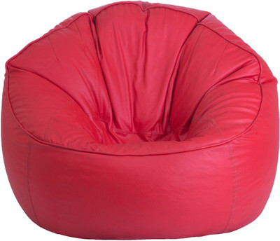 Styleco XXL Bean Bag Cover (Without Beans)(Red)