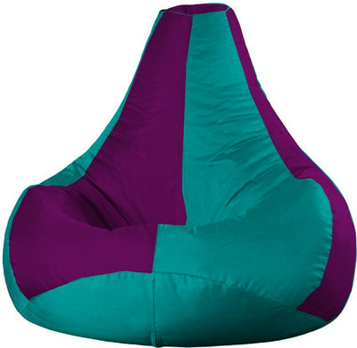 Rest N Sleep XXXL Teardrop Bean Bag Cover (Without Beans)(Multicolor)
