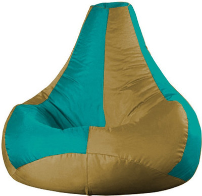 Rest N Sleep XXXL Teardrop Bean Bag Cover (Without Beans)(Multicolor)